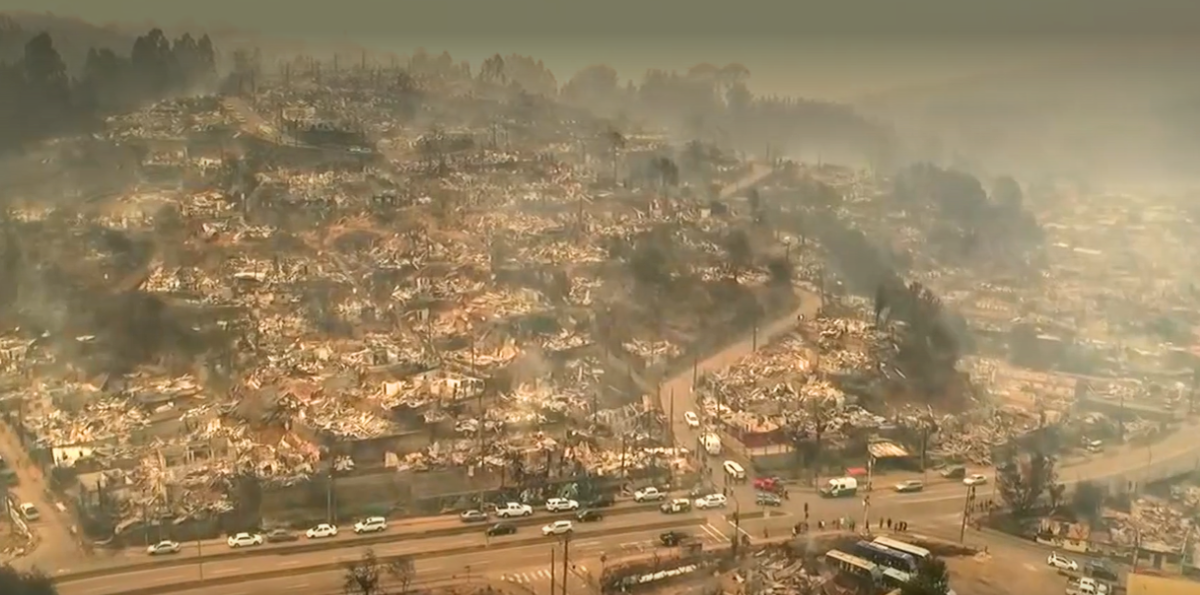 Seguros por incendios en el sur del país: autoridad recibió 316 denuncias la primera semana, por unos $ 104 millones