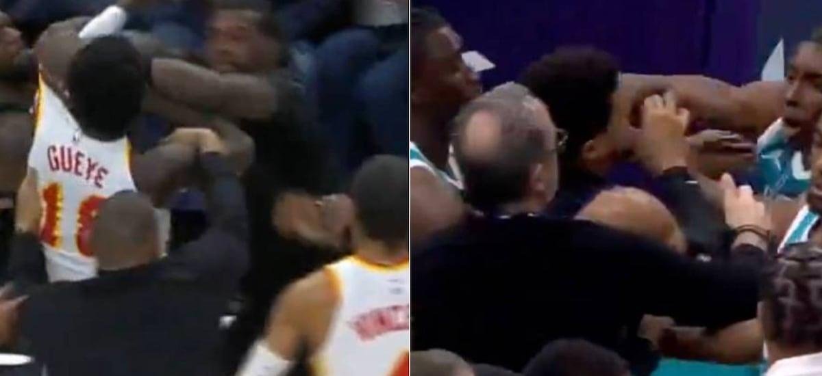 Noche de combos, empujones y alto caos: jugadores pierden el control y remecen la NBA con descomunales peleas