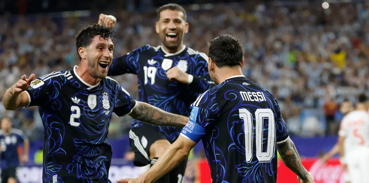 Argentina tumbó a Jordania y cerró una fase grupal perfecta en el Mundial