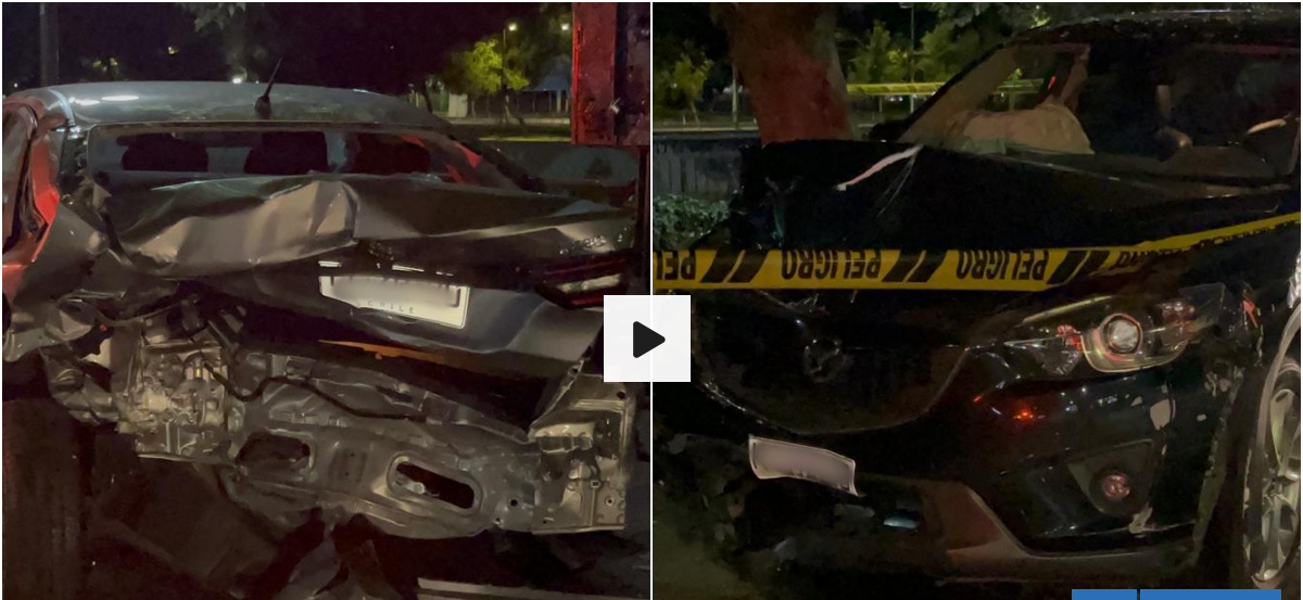 Mujer en estado de ebriedad y que portaba documentos vencidos provoca grave choque en Providencia