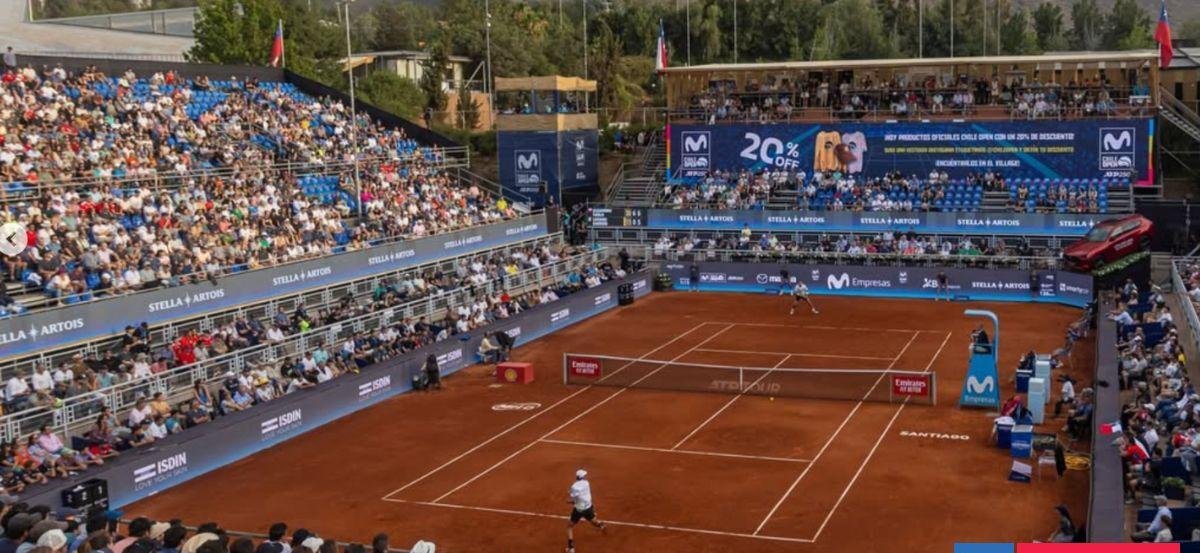 Con cinco Top 50 y tres nacionales: revisa la lista final de tenistas que jugarán el Chile Open 2026