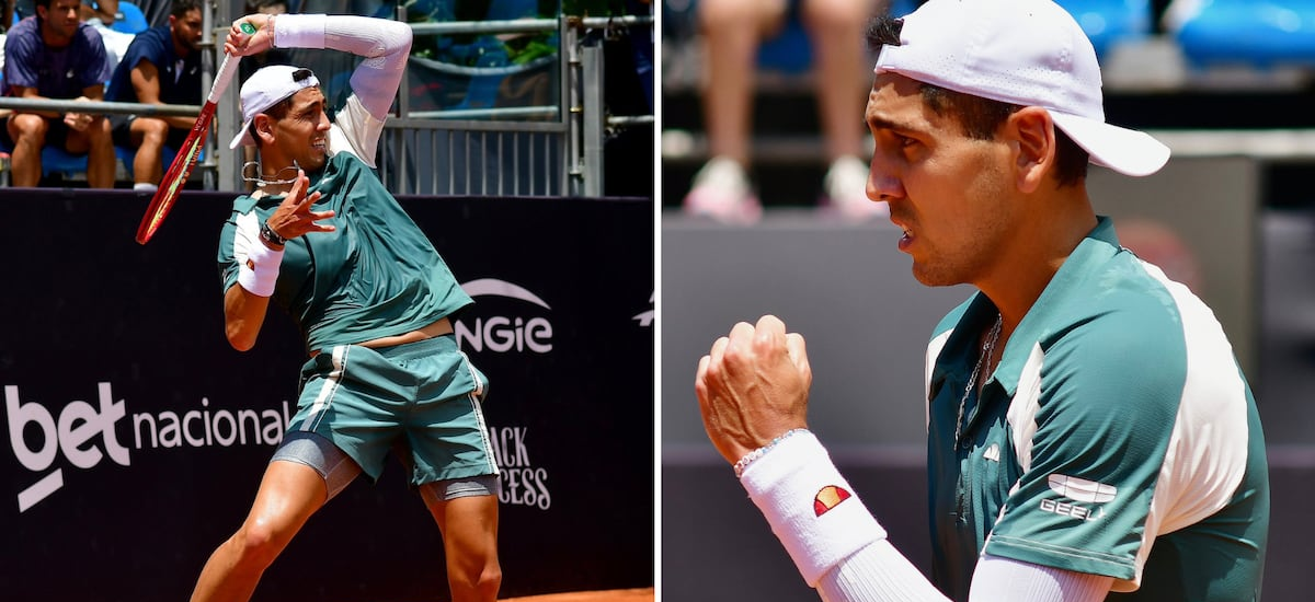 Tabilo avanza a la final del ATP 500 de Río y jugará por el título esta misma tarde