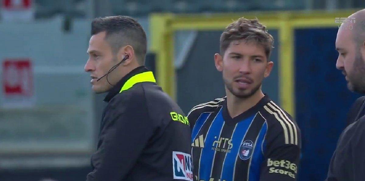 Prensa italiana valoró el debut de Loyola en Pisa: Esperamos verlo de titular en futuros partidos