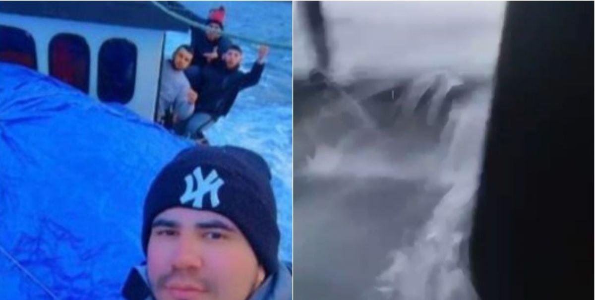 Cuatro pescadores están desaparecidos en Magallanes tras hundimiento de lancha