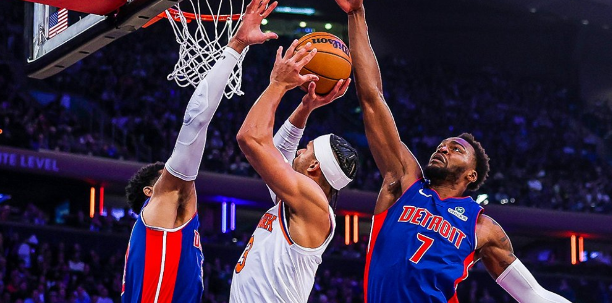 Detroit Pistons venció a los Knicks en el Madison Square Garden con 42 puntos de Cade Cunningham