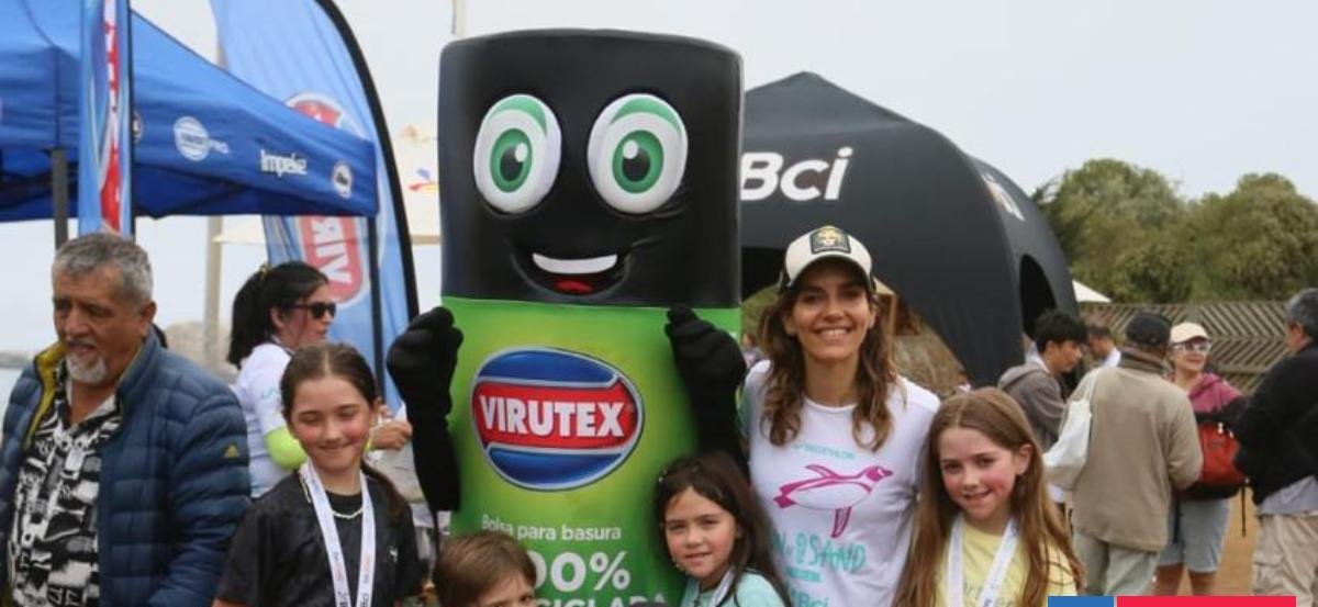 María Luisa Godoy corrió el Run and Sand Zapallar 2026 junto a sus hijos: circuito cerró tercera fecha