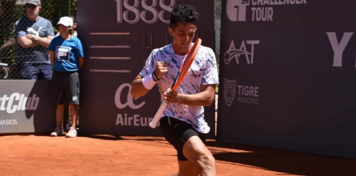 Tenista argentino de 18 años fue suspendido por dopaje