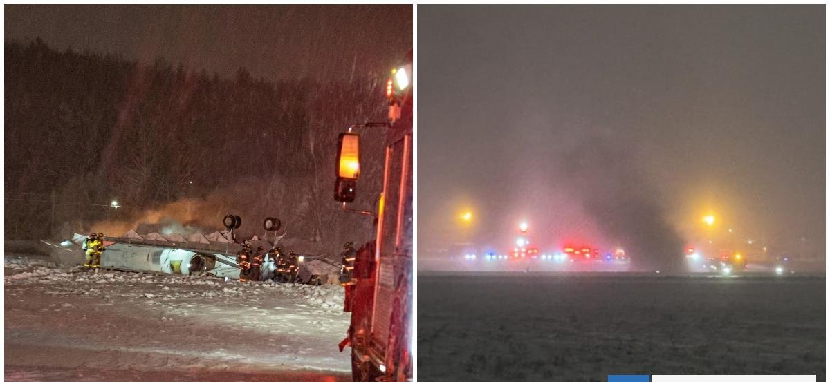 Confirman muerte de siete de los ocho ocupantes de avión estrellado en Maine, EEUU