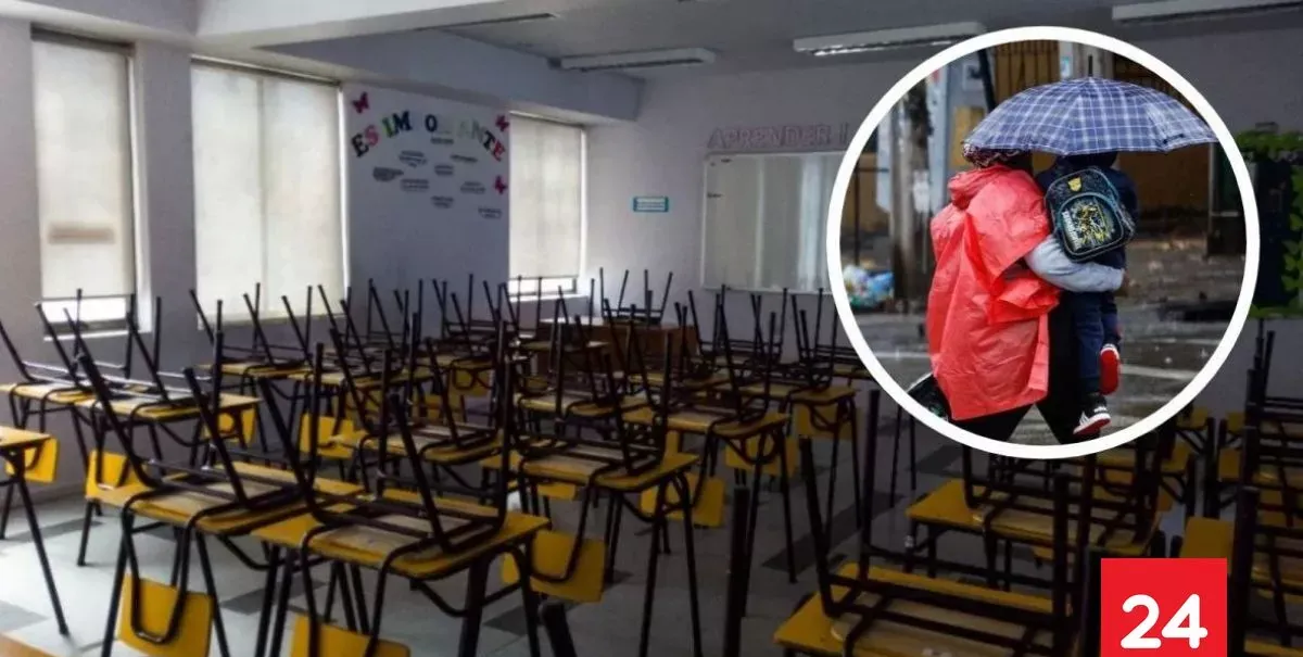 Sistema frontal: Estas son las comunas donde se suspendieron las clases este miércoles 21 de octubre