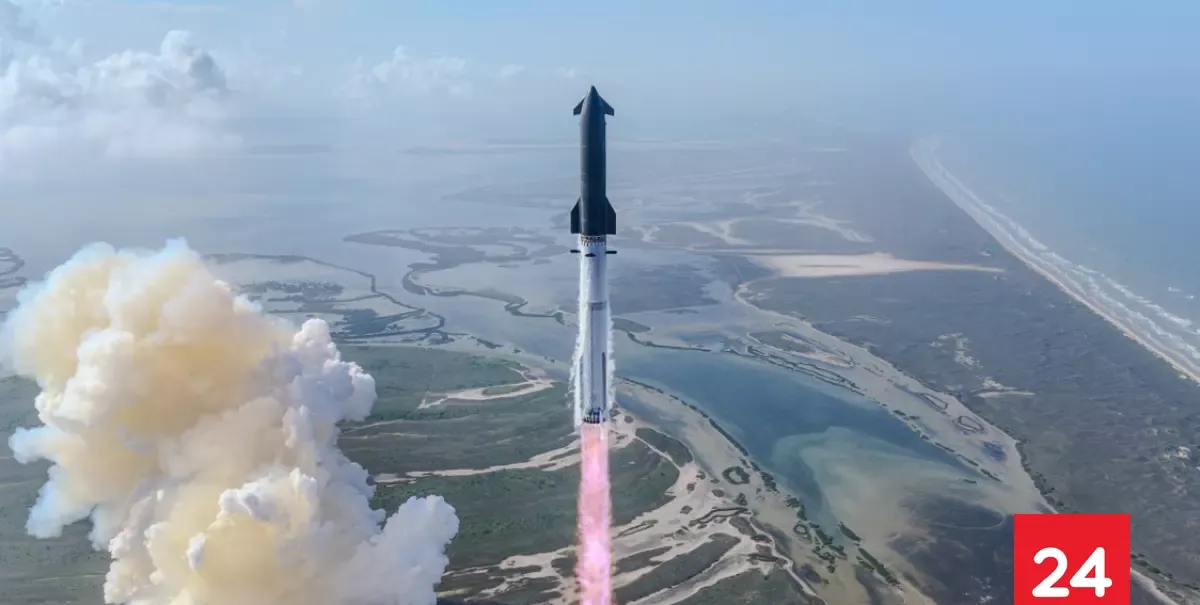 SpaceX lanza con éxito la última y más grande versión de su megacohete Starship