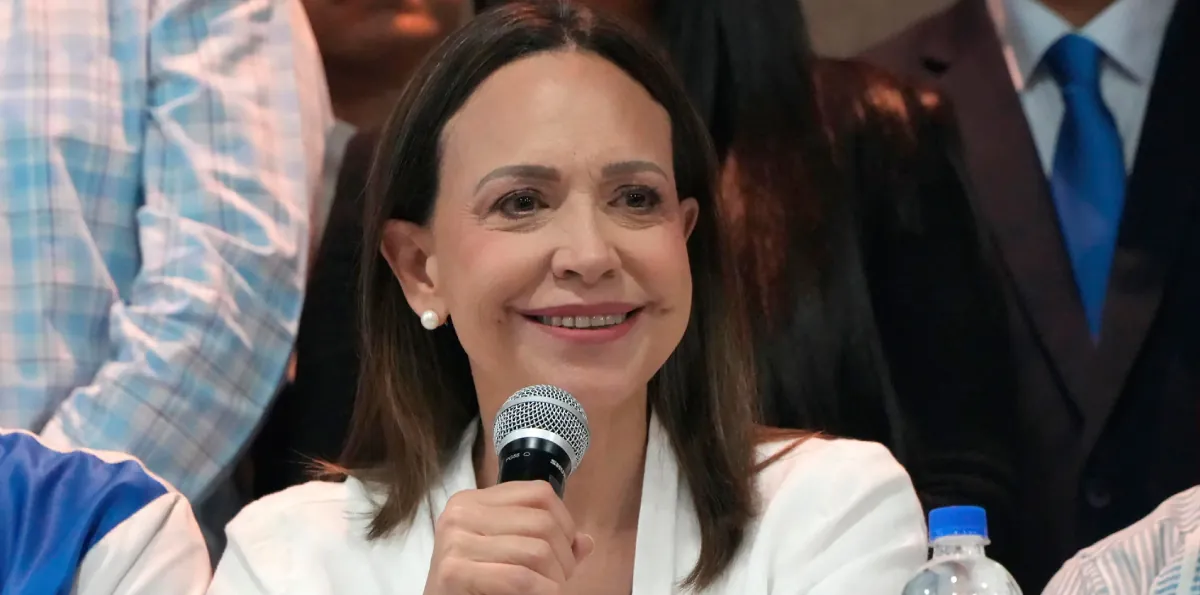 María Corina Machado: "Seré candidata" en unas "elecciones limpias y libres" en Venezuela