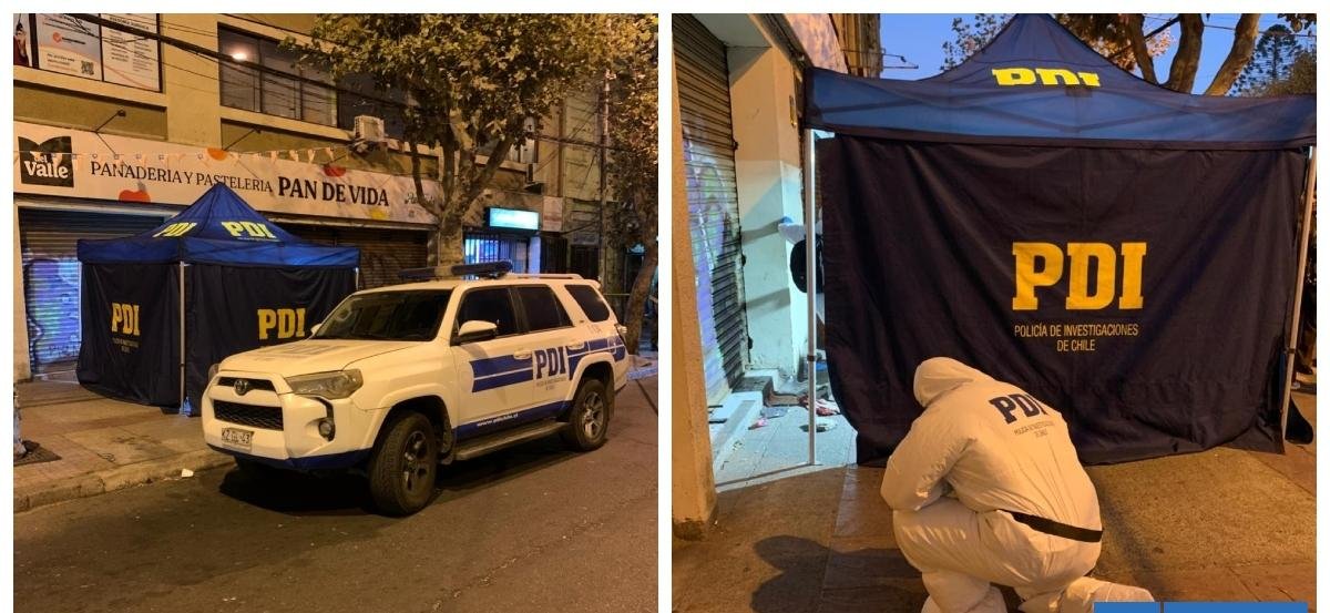 Investigan asesinato de un hombre con arma blanca en plena vía pública en Valparaíso