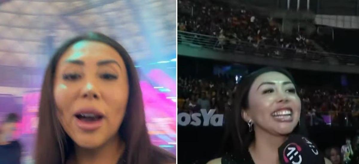 Tras fuerte polémica: Naya Fácil irrumpió en la final de Fiebre de Baile, desató reacción del público y se acordó de Cony Capelli