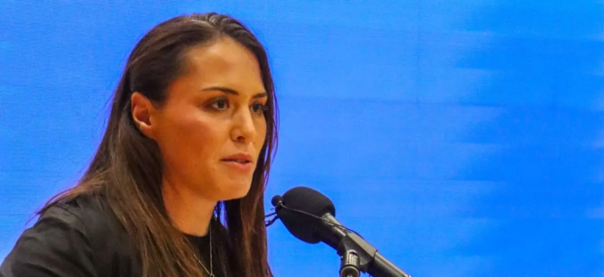 La particular reflexión de Natalia Duco: “La prioridad del Ministerio va a ser entregarle ropa linda a los deportistas”