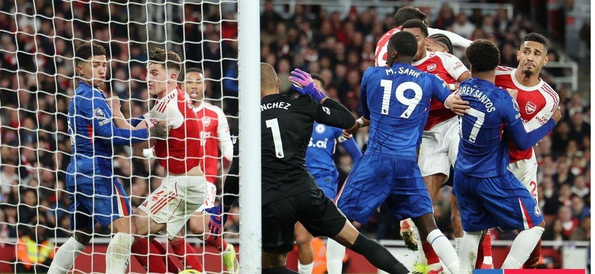 Arsenal venció con lo justo al Chelsea y se consolida en el liderato de la Premier League
