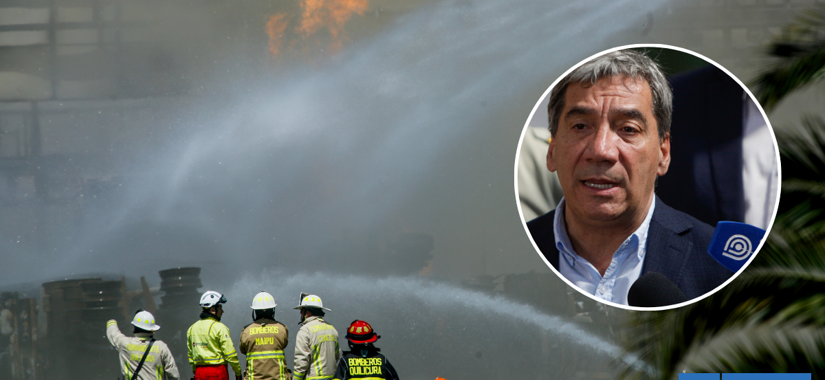Eliminan gas de camión que explotó en la RM: labores se enfocan en extinguir fuego de otro vehículo
