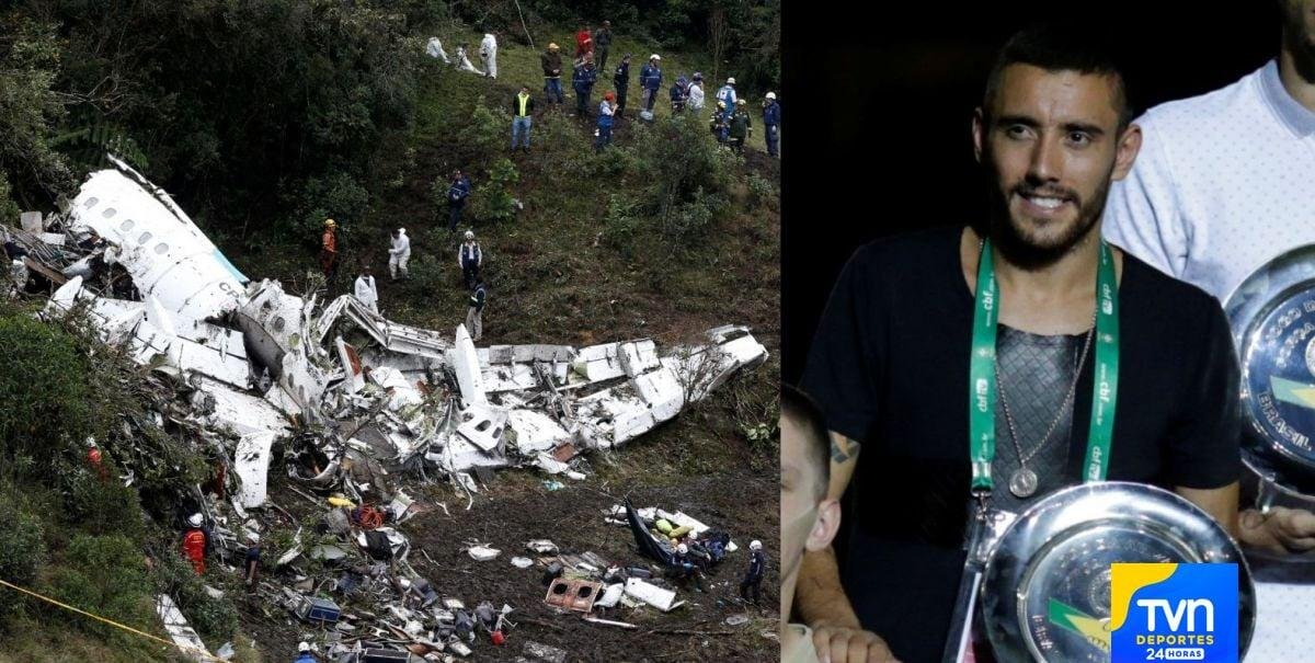 El escalofriante relato de sobreviviente de Chapecoense a 9 años de la tragedia: "Nadie gritó"