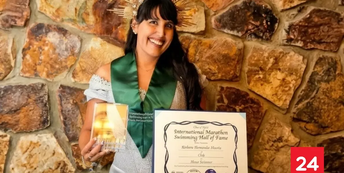 La “Sirena de Hielo” hace historia: Bárbara Hernández se convierte en la primera chilena en entrar al Salón de la Fama de la Natación
