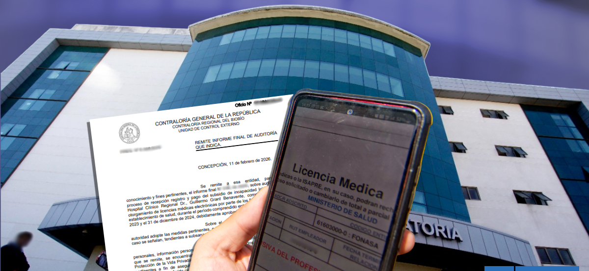 12 mil licencias sin respaldo y permiso entre colegas: informe remece a principal hospital del Bío Bío