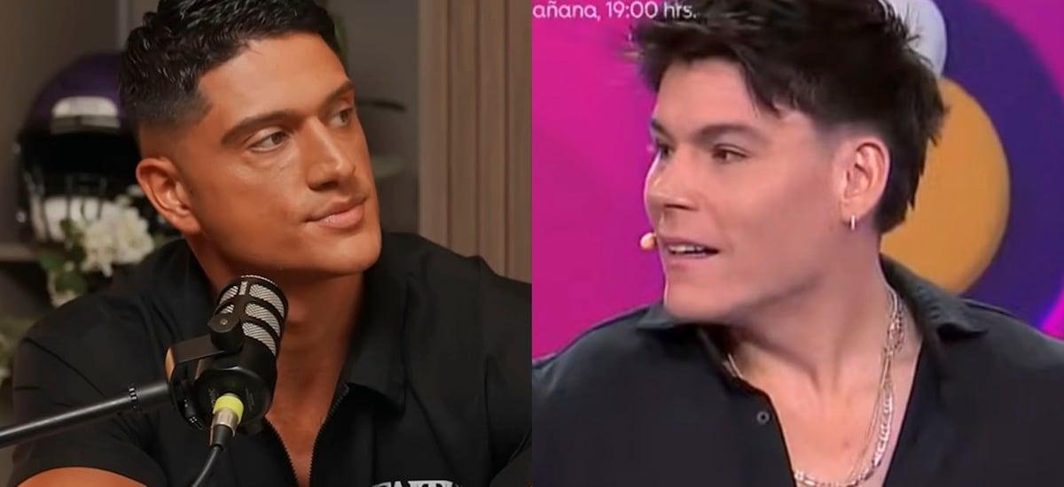 ¡Ven pa’cá poh!: Sammis Reyes y “Cuco” Cerda, pololo de Daniela Aránguiz, casi se agarran a combos en fiesta en Viña