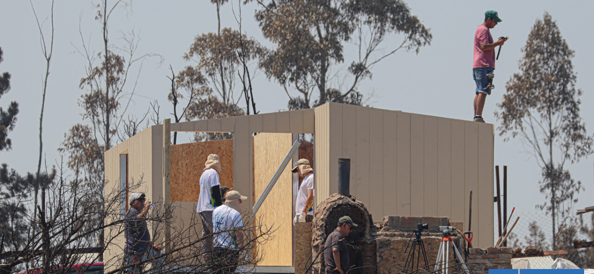 Gobernador Giacaman y reconstrucción en el Bío Bío: "La meta es todos bajo techo en invierno"