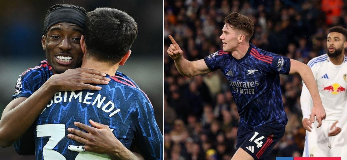 Tras tres tropiezos: Arsenal goleó al Leeds como visitante y consolida su liderato en Premier League