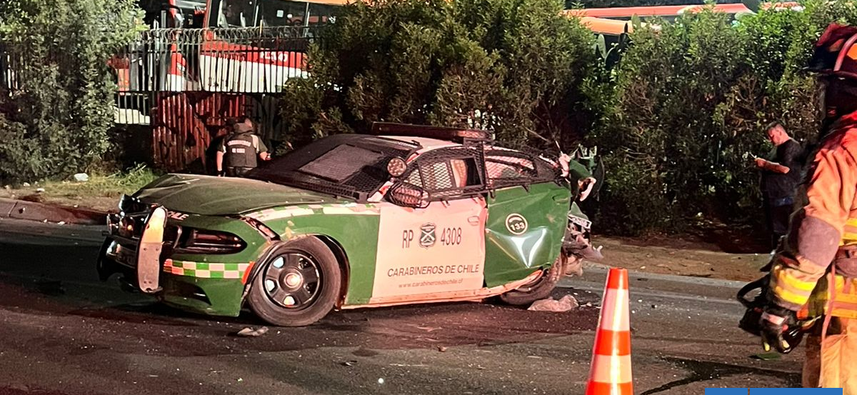 Operativo en Ruta 68 termina con choque y una carabinera herida: conductor responsable iba ebrio