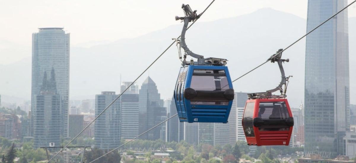 Santiago desde el aire