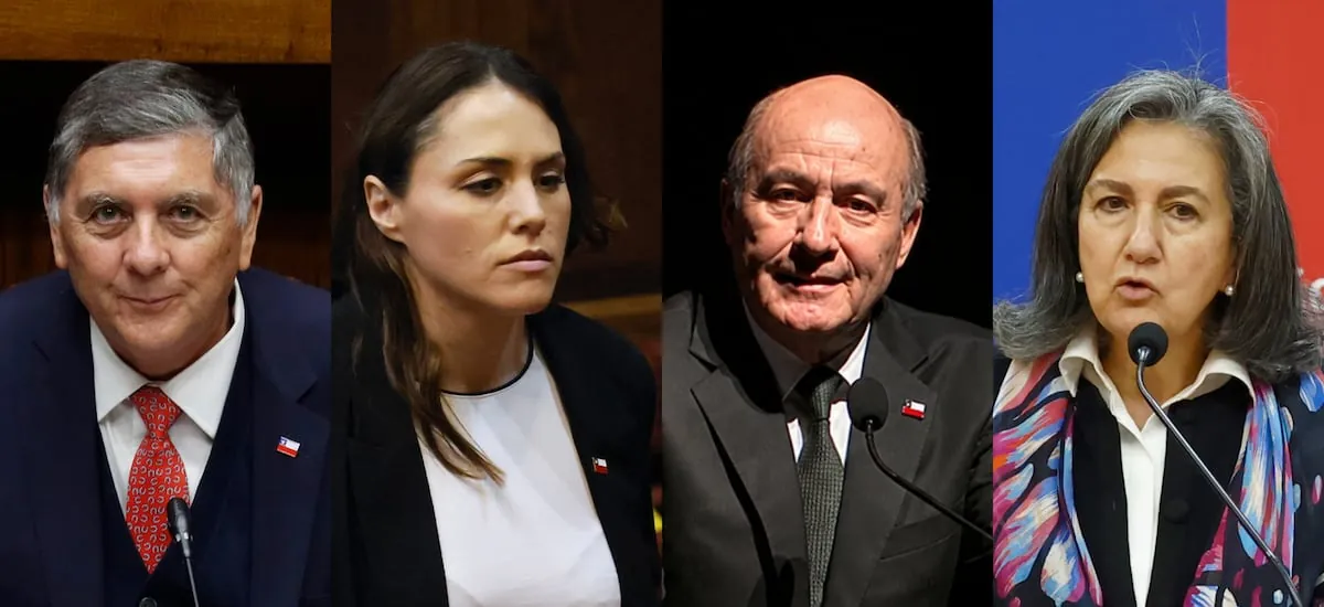 Los ministros mejor y peor evaluados del gabinete de Kast, según Cadem