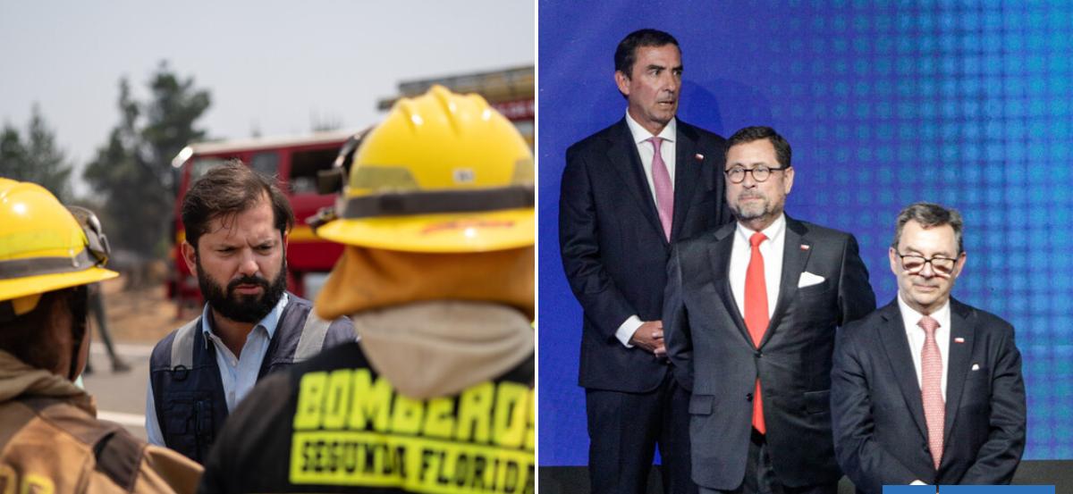 Cadem: 59% desaprueba gestión de Boric por incendios y al 42% no le gustó el gabinete de Kast