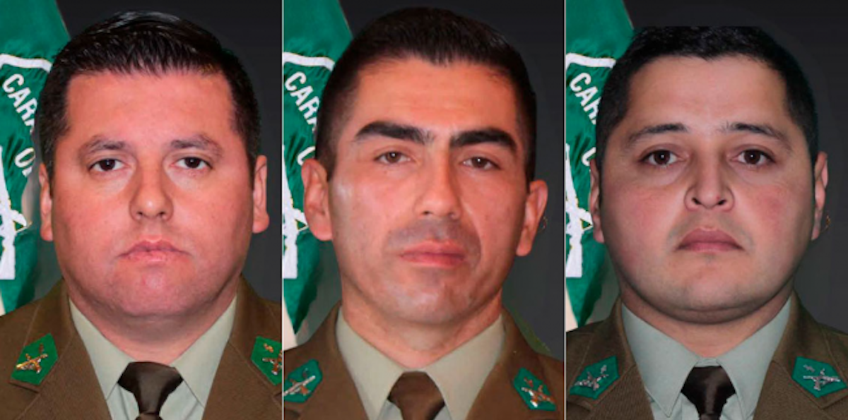 Justicia condenó a todos los acusados del triple crimen de carabineros en Cañete