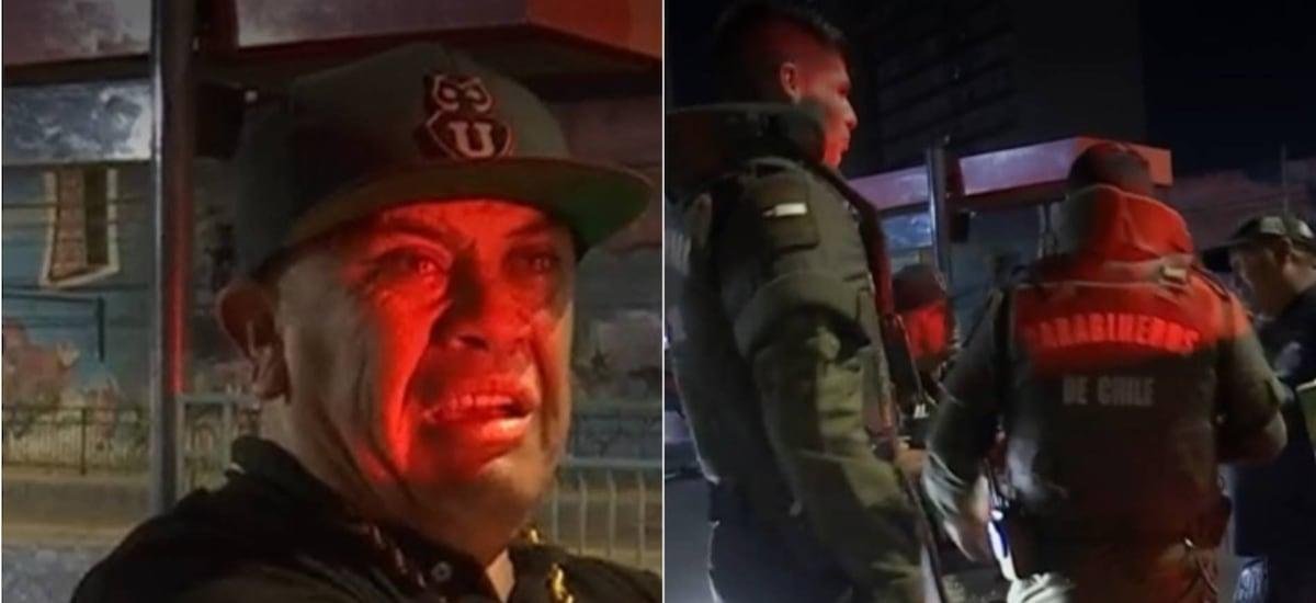 “Por eso yo cambié”: René Puente se confiesa tras ser sorprendido durante patrullaje y termina llorando ante carabineros