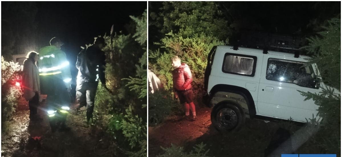 Rescatan a familia de turistas en Parque Alerce Costero de Corral: quedaron atrapados por las lluvias
