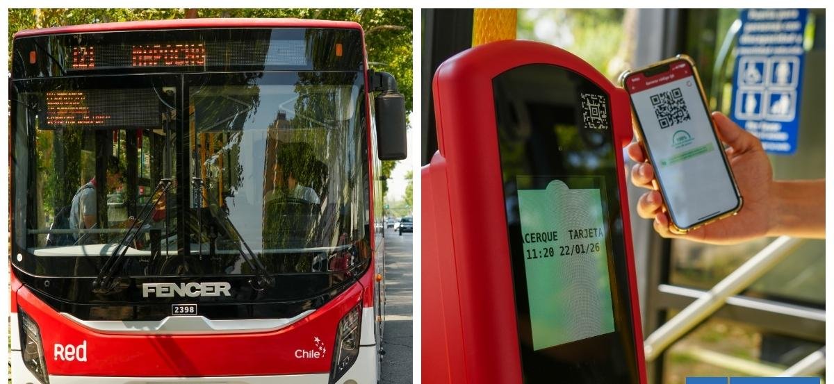 Evasión del pasaje en buses Red disminuyó a 34,9% en 2025: habrán más validadores en puertas traseras