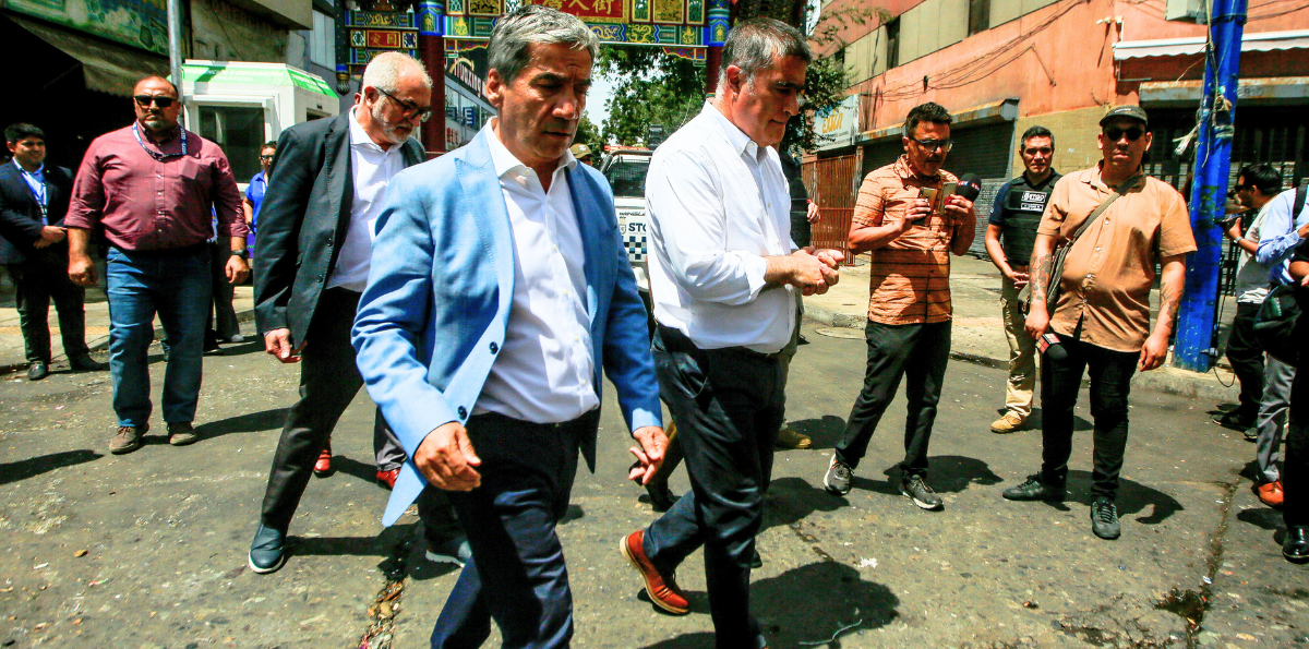 “No descarto que hayan contratado lumpen”: la teoría de Desbordes tras incidentes en el barrio Meiggs