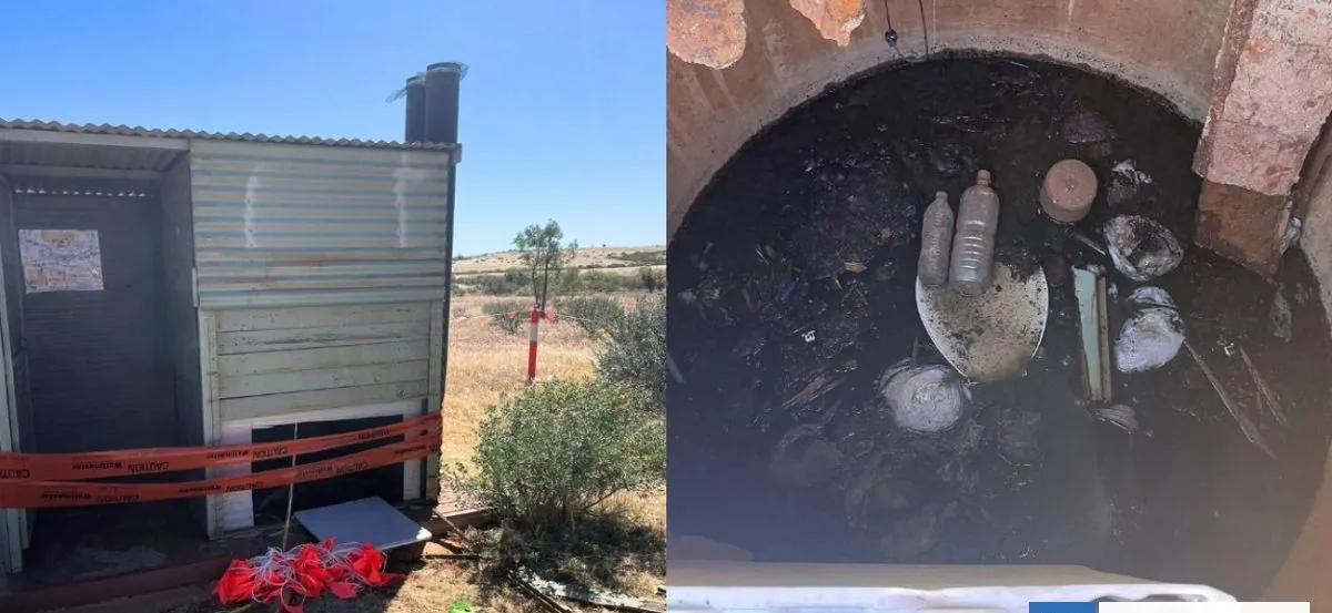 Mujer vive pesadilla tras pasar 3 horas atrapada dentro de letrina con desechos humanos en Australia
