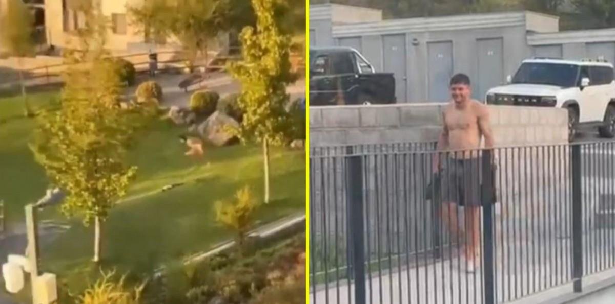 Hombres desnudos en la piscina y ruidos molestos: Jugador de Colo Colo podría se expulsado de condominio en La Florida