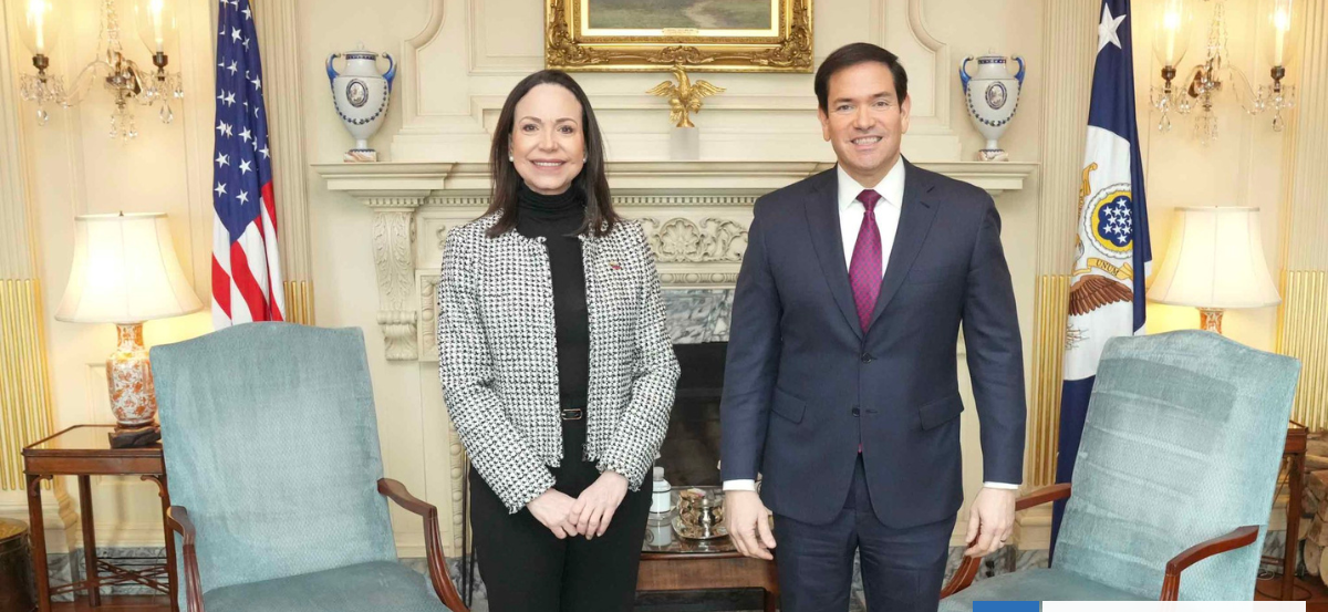 Marco Rubio abre la puerta a María Corina y afirma que la transición en Venezuela llevará tiempo