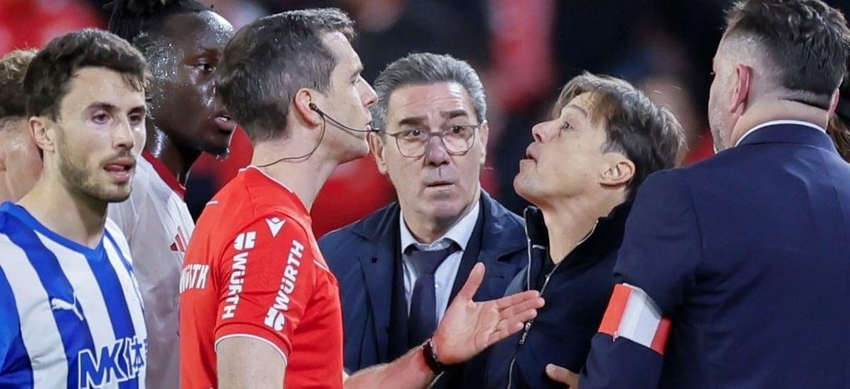 “Perdí la cabeza”: Matías Almeyda explica su furiosa reacción tras ser expulsado en el duelo entre Sevilla y Alavés