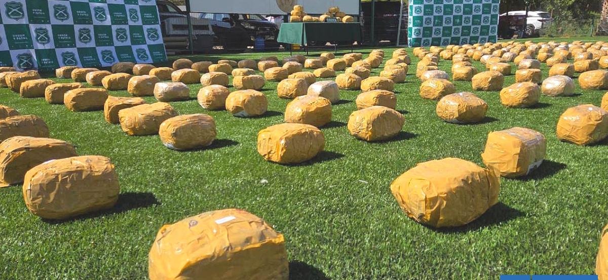 Incautan más de 275 kilos de marihuana en operativo interregional en el norte del país