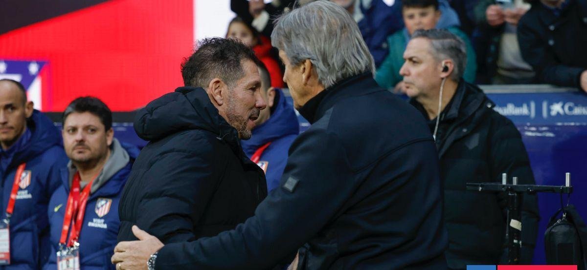 Pellegrini ’tumbó’ al Cholo: Simeone aplaudió libreto del chileno en triunfazo del Betis en Madrid