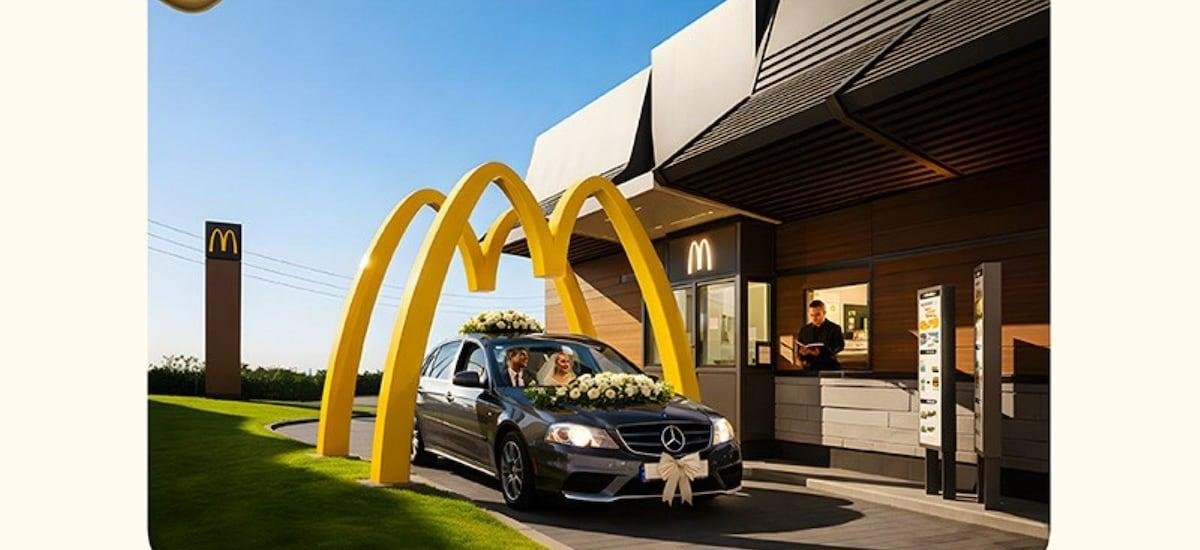 “Me casé en un Automac”: la inédita jornada donde dos parejas darán el “sí” bajo los arcos dorados de un McDonald’s - La Tercera