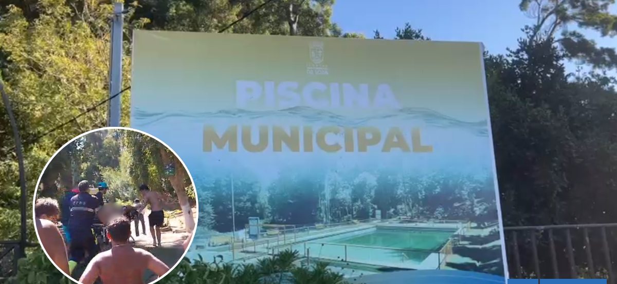 Joven de 19 años fallece tras ahogarse en piscina municipal de Lota