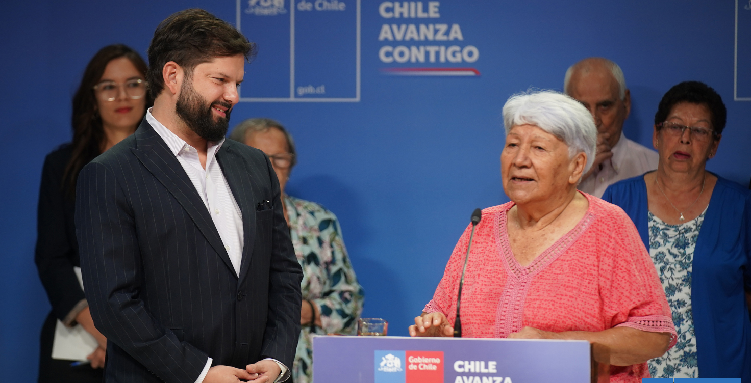 A tres semanas de dejar La Moneda: Boric reivindica reforma previsional y se declara "orgulloso"