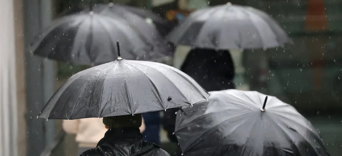 Las regiones de Chile que tendrán lluvia hoy, según el pronóstico