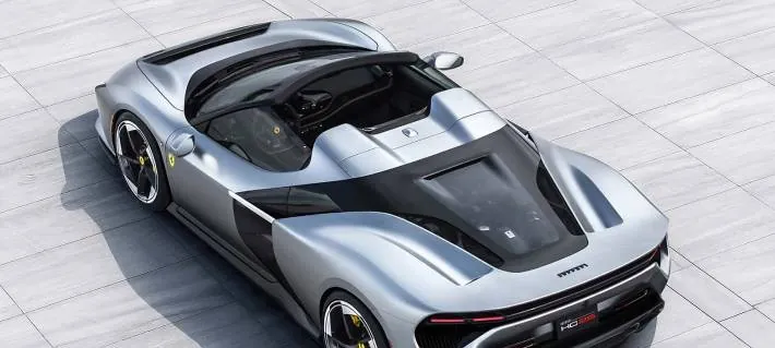 Ferrari presenta el HC25, el exclusivo one-off que despide la era de los spider V8 puros