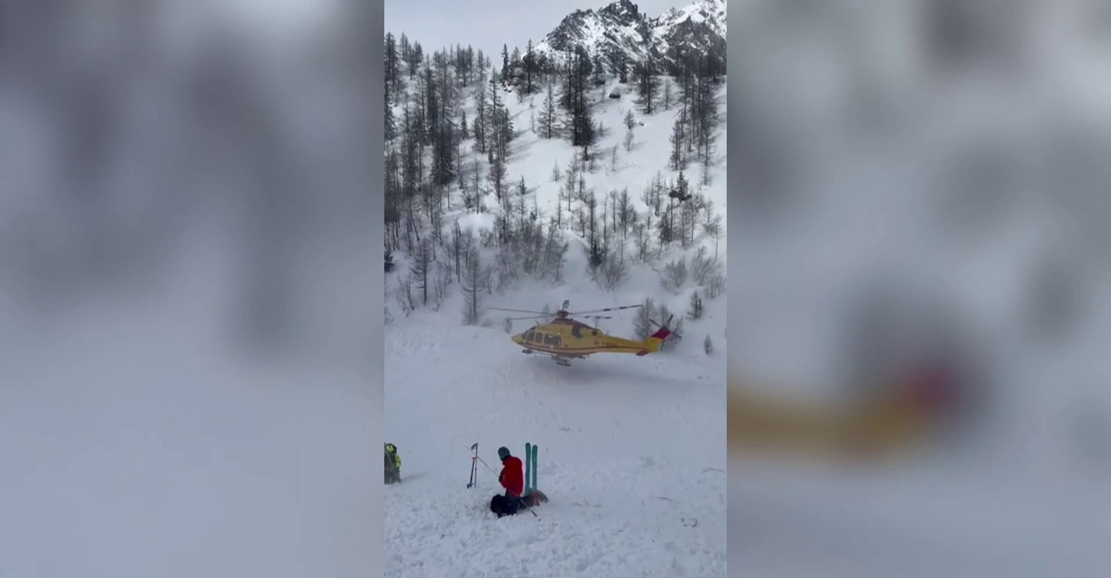 Italia: Avalancha deja al menos un muerto y dos heridos en estado grave