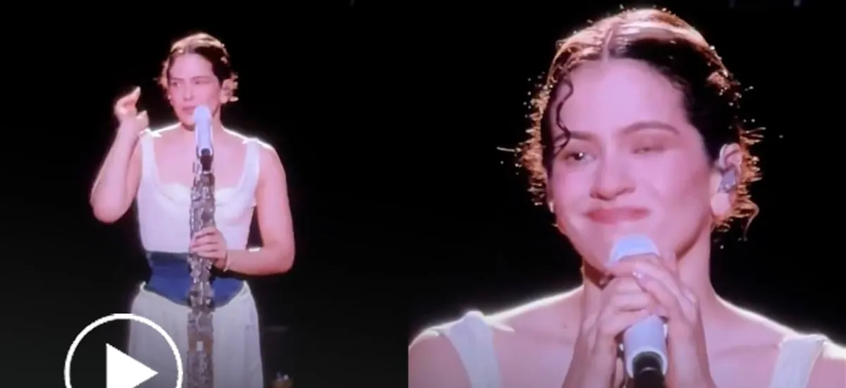 Rosalía abre primer show en Argentina pidiendo perdón tras polémica publicación del Mundial