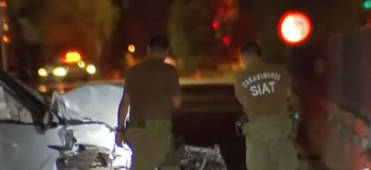 Chofer ebrio suelto en la ruta: carabinera fue atropellada en medio de procedimiento y actualizan su estado de salud