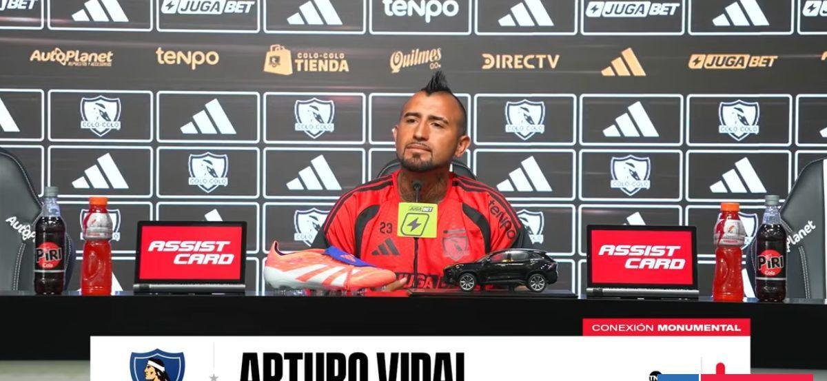 Arturo Vidal desea un Superclásico con hinchas visitantes y se ilusiona con gol a La U: "Sería lindo"